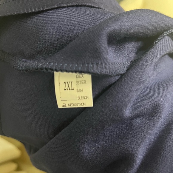 Blue Off the Shoulder Dress - Picture 7 of 7